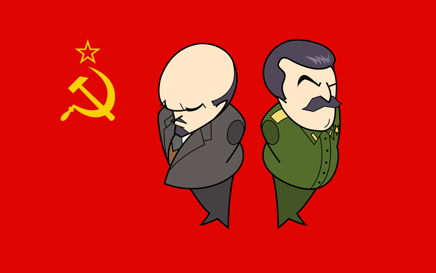 Papel De Parede Lenin E Stalin O Marxista Leninista
