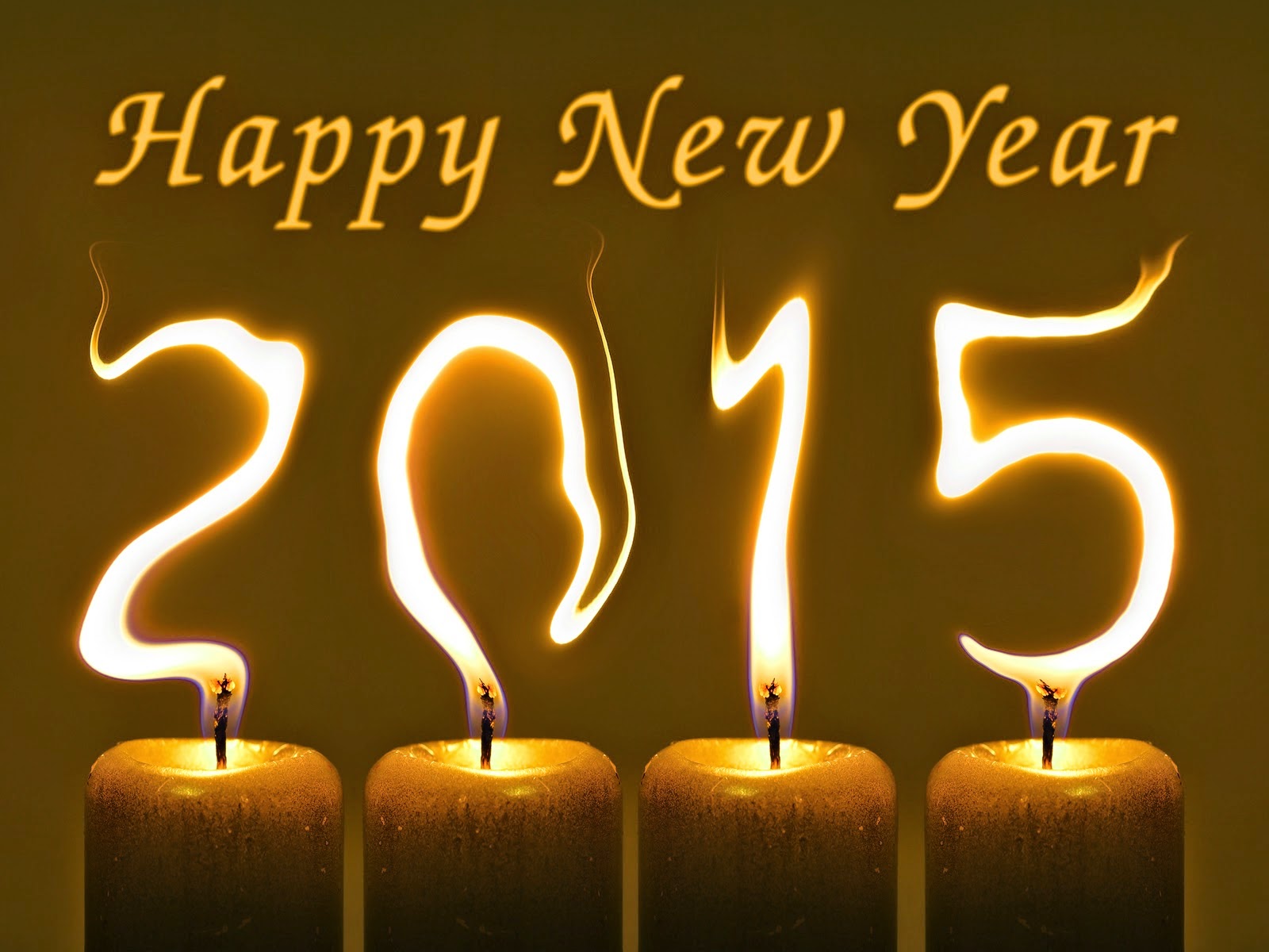 Happy New Year Candle Wallpaper Quantemol