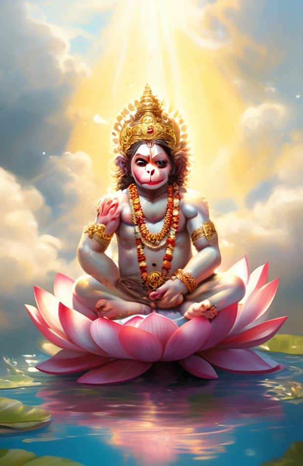 Baby Hanuman Wallpaper