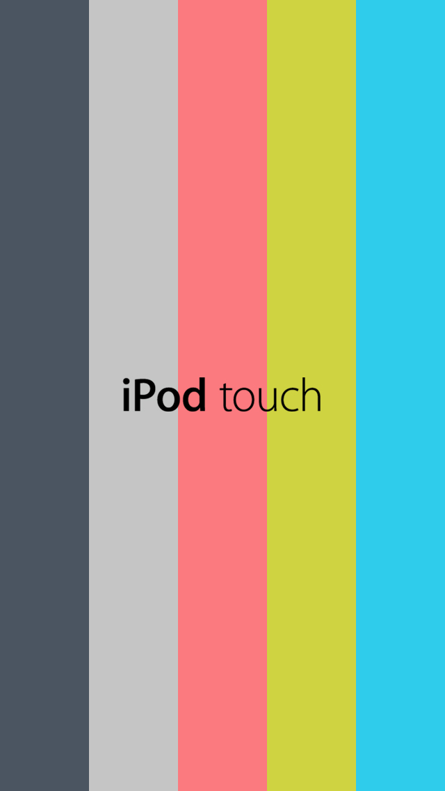 New iPod touch 5th generation 2012 Wallpaper by Design1076 on