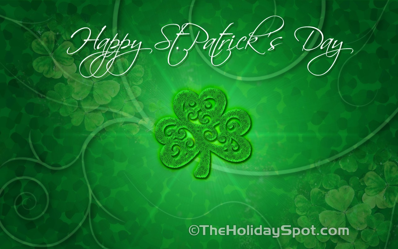 shamrock wallpaper or right click the image to save or set as desktop