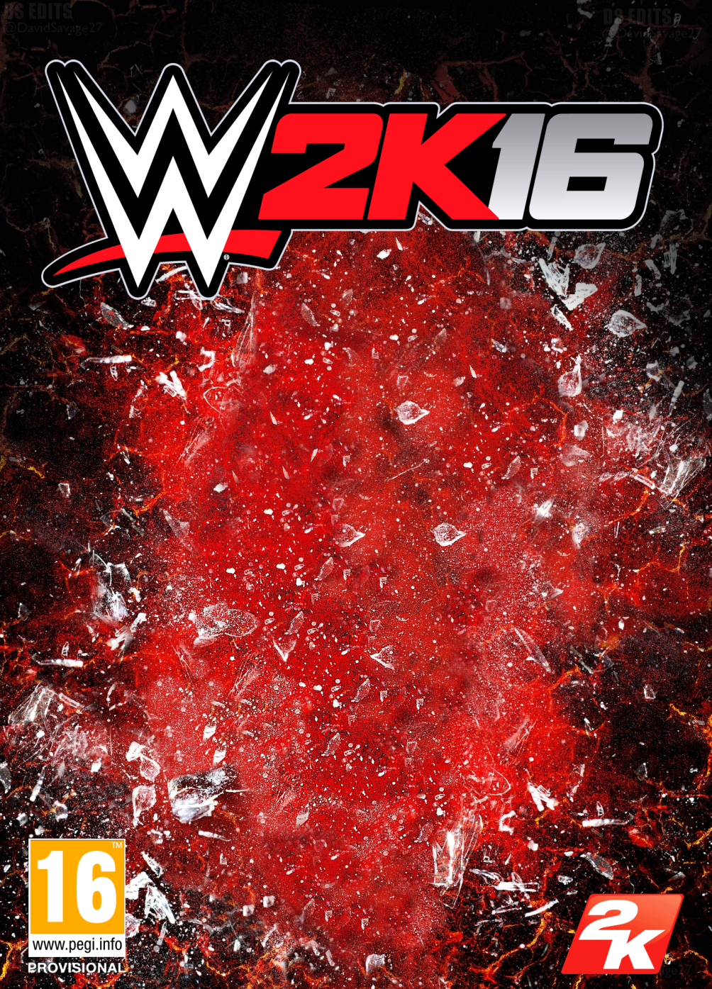 Wwe 2k16 Cover Background By Ultimate Savage