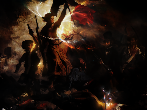 Liberty Leading The People Wallpaper By