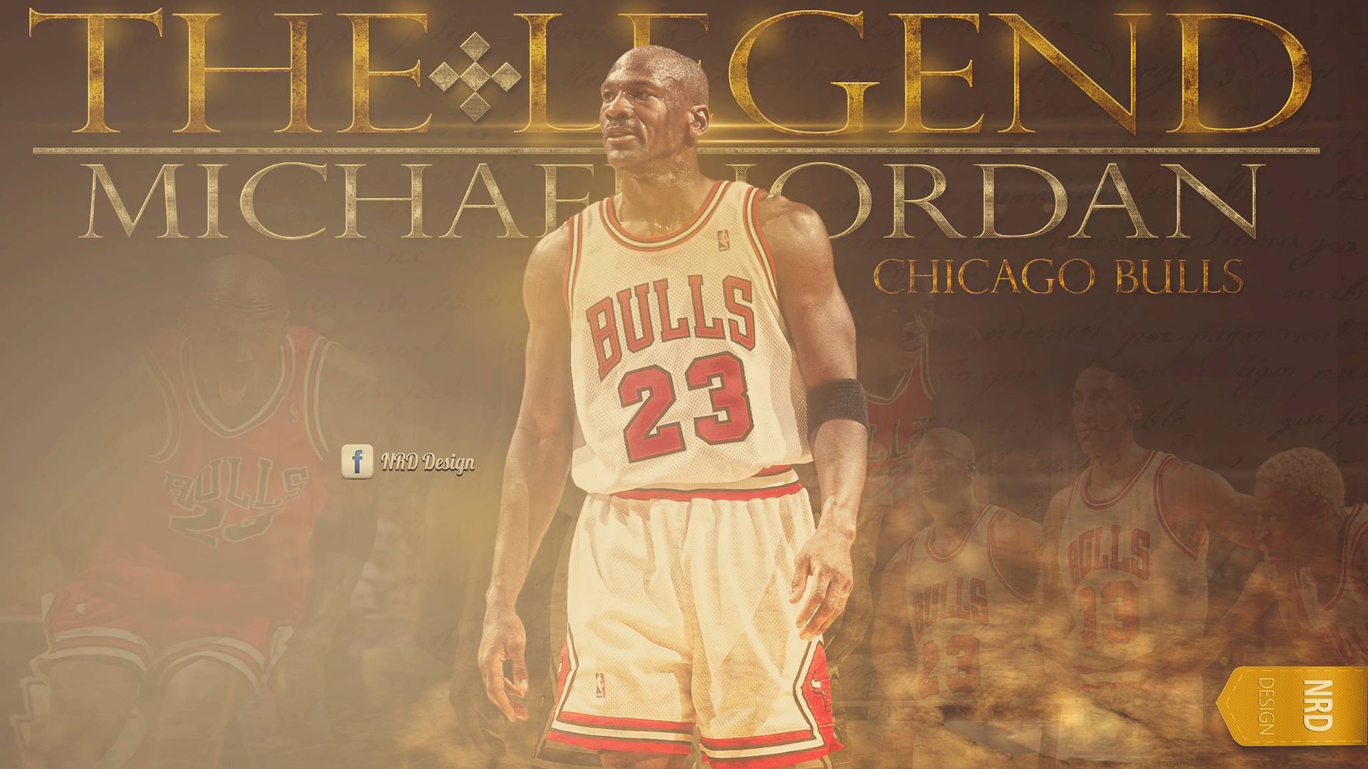 Michael Jordan Bulls HD Wallpaper Basketball