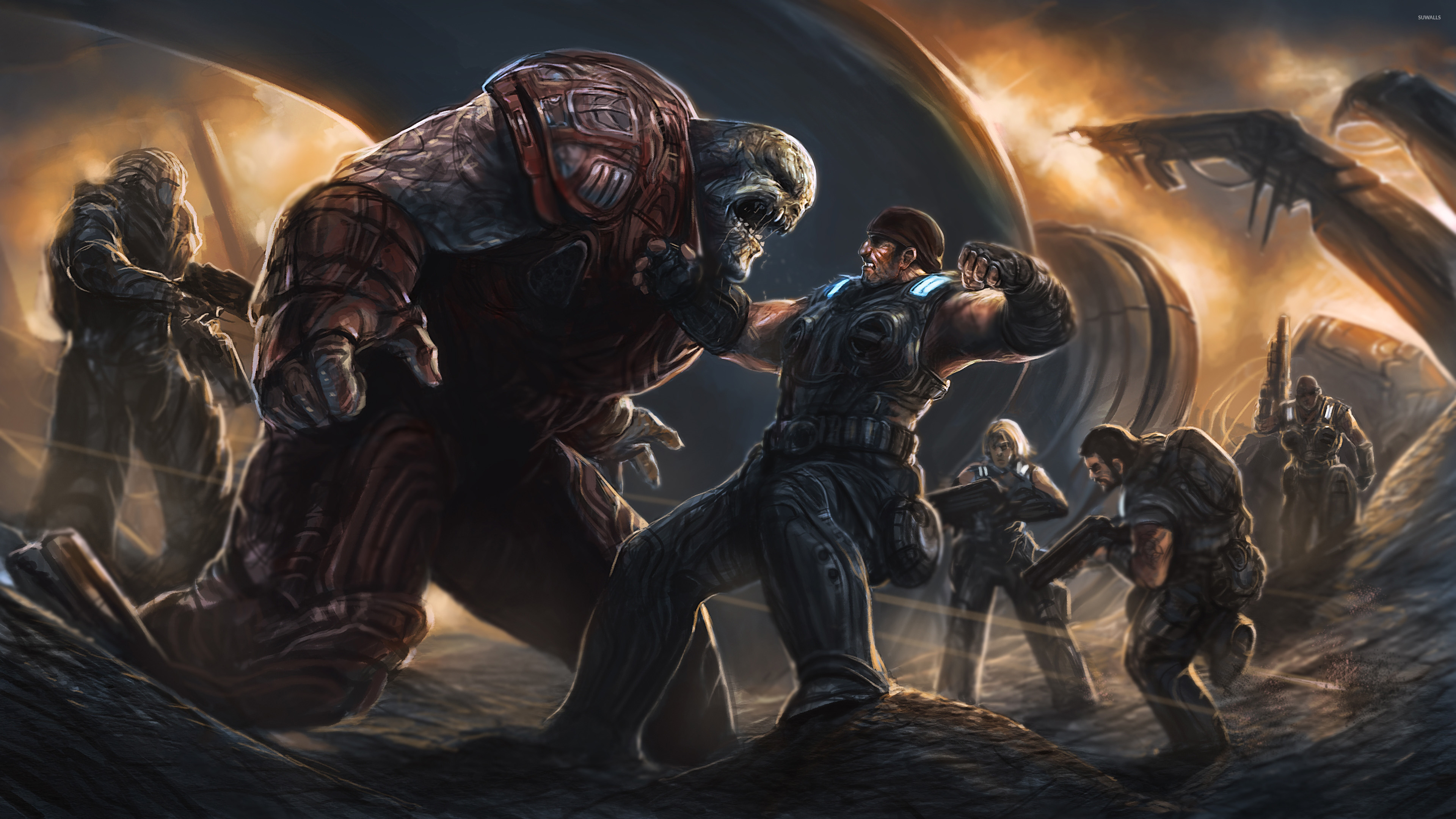 Gears Of War Wallpaper Game