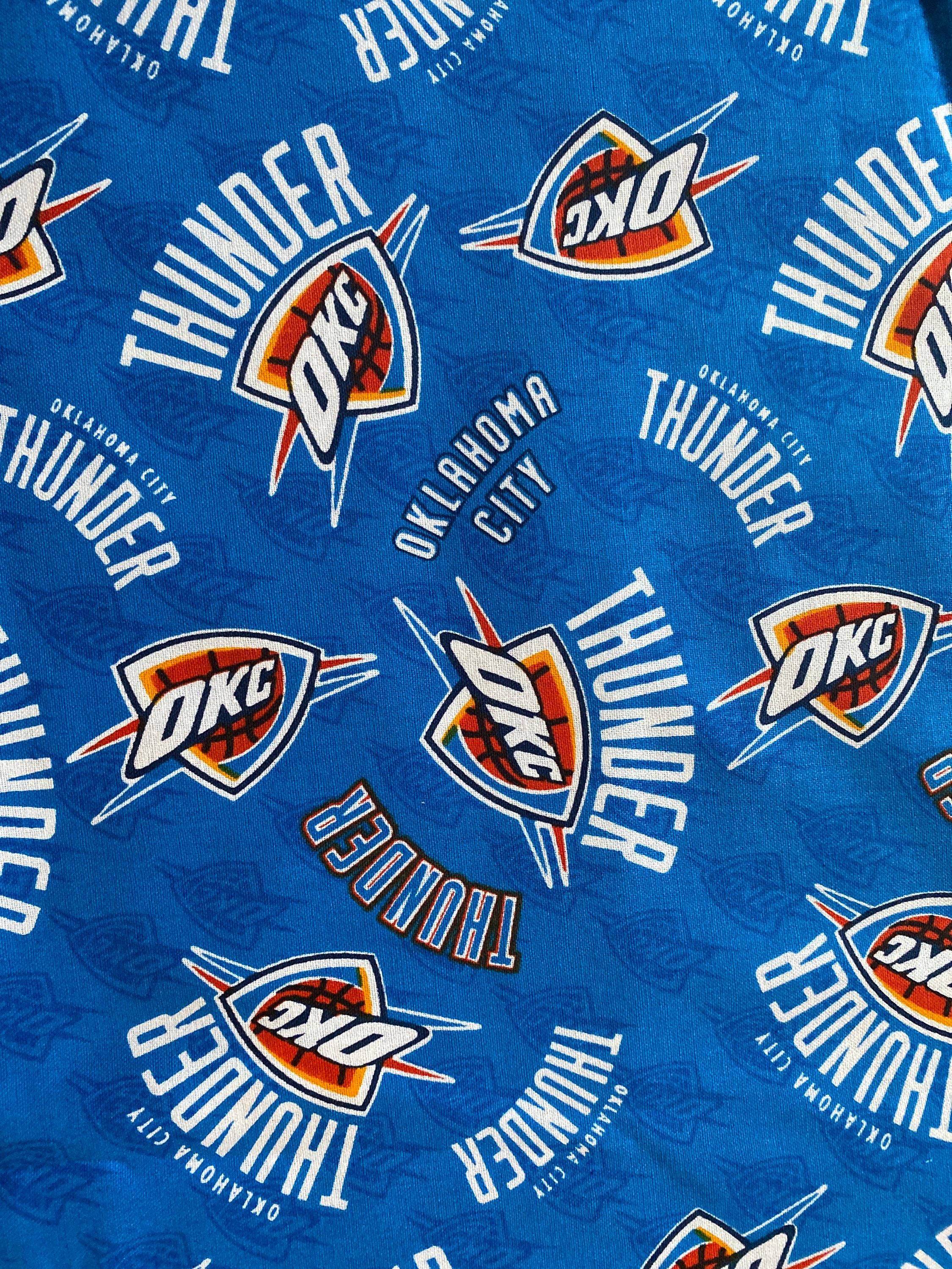 Free download Oklahoma City Thunder Cotton Fabric Fat Quarter Etsy