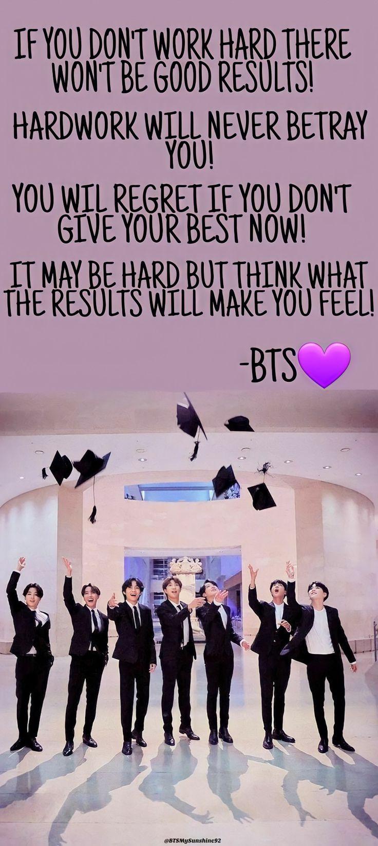 BTS STUDY MOTIVATIONAL WALLPAPER Inspirational quotes for