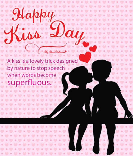 Image Kiss Day Wallpaper With Quote