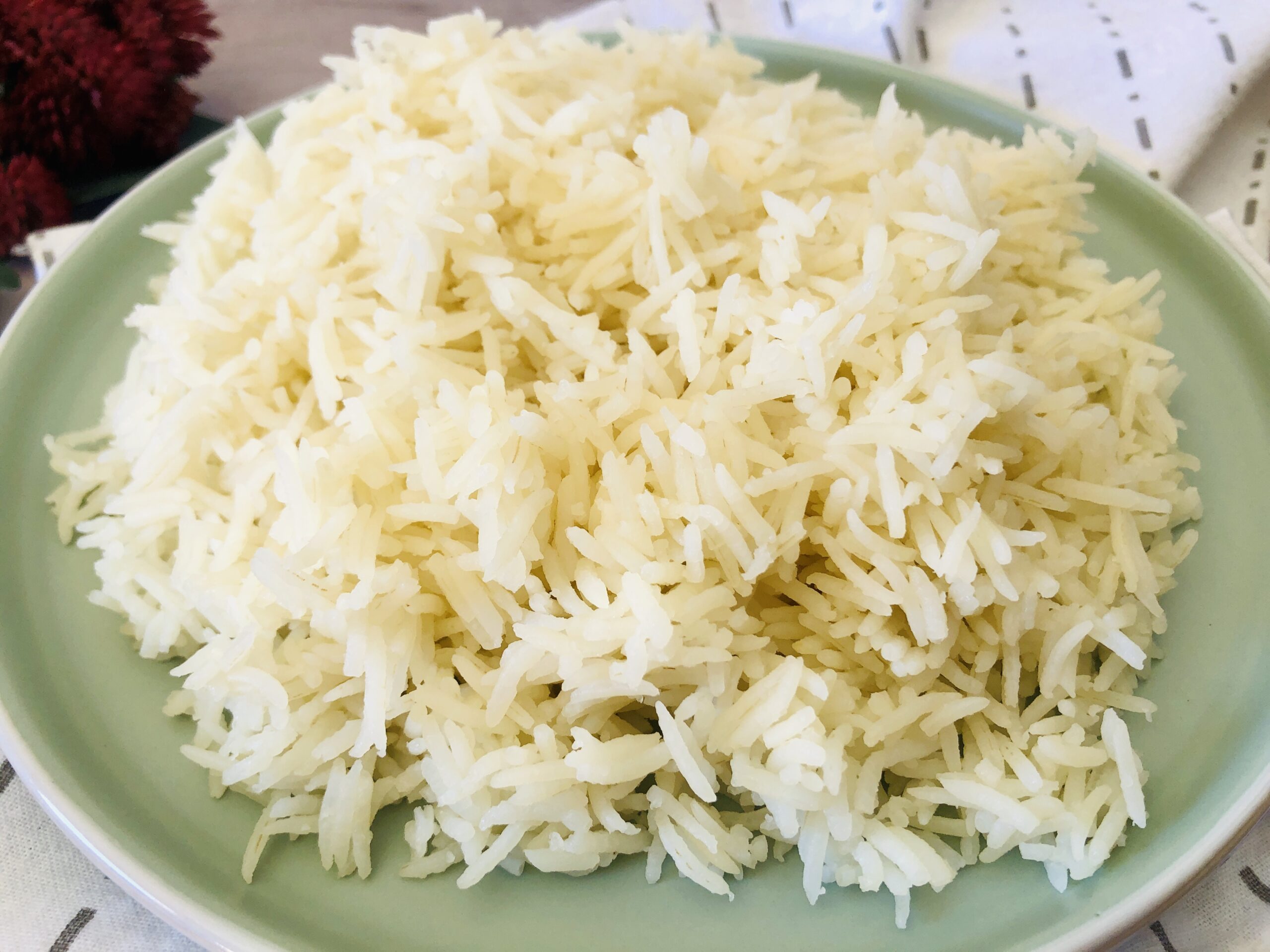 Instant Pot Basmati Rice Living Bite Sized