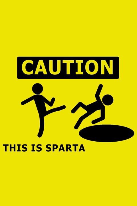 This Is Sparta Sign