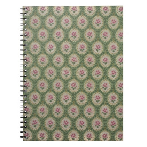 Floral Zuber Et Cie Wallpaper Notebook