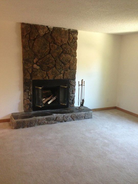 Stone Fireplace In Rental Good Questions Apartment Therapy