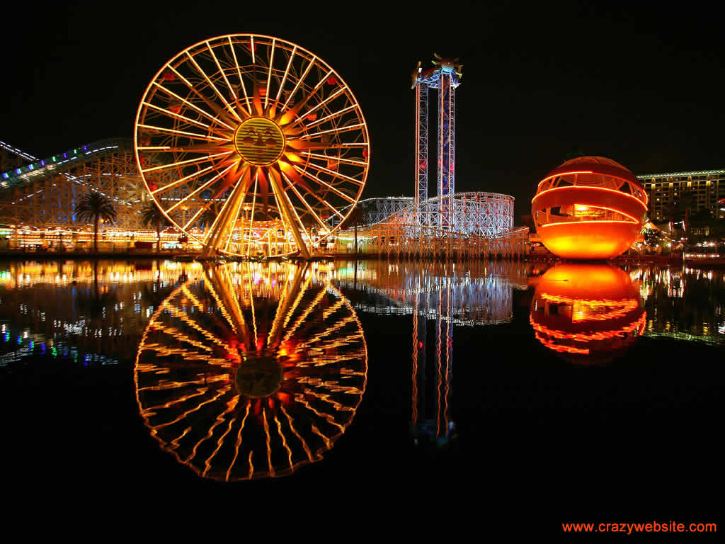 Disneyland Rides Background