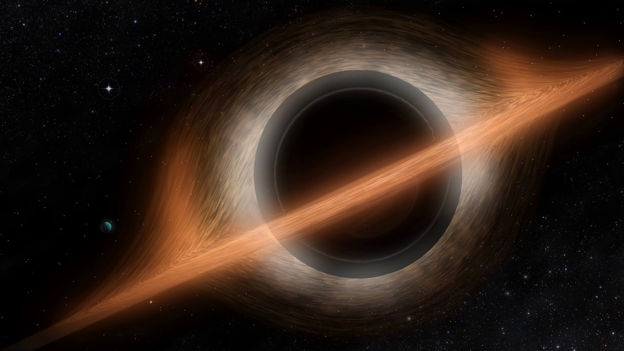 Interstellar Style Black Hole Visualization 4k Ultra High Definition