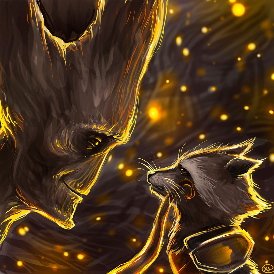 Guardians Of The Galaxy We Are Groot By Maxkennedy