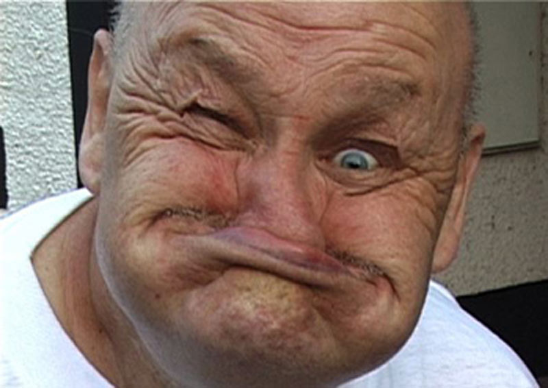Funny Ugly Faces Wallpaper