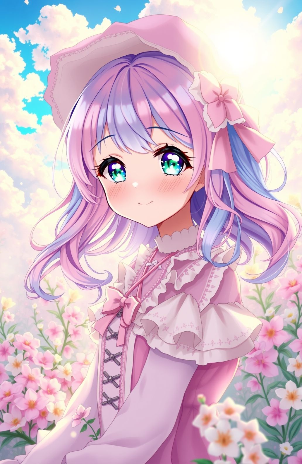 Cute Anime Girl Wallpaper