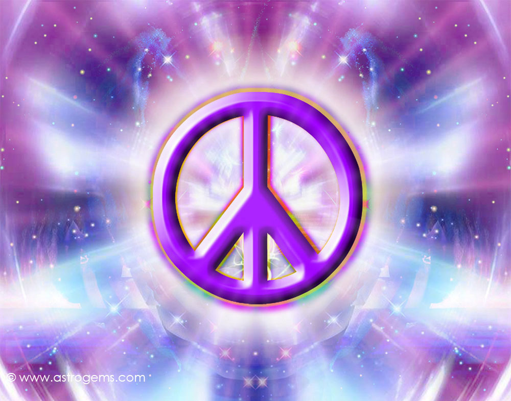 Meditationbangles Peace Sign Wallpaper
