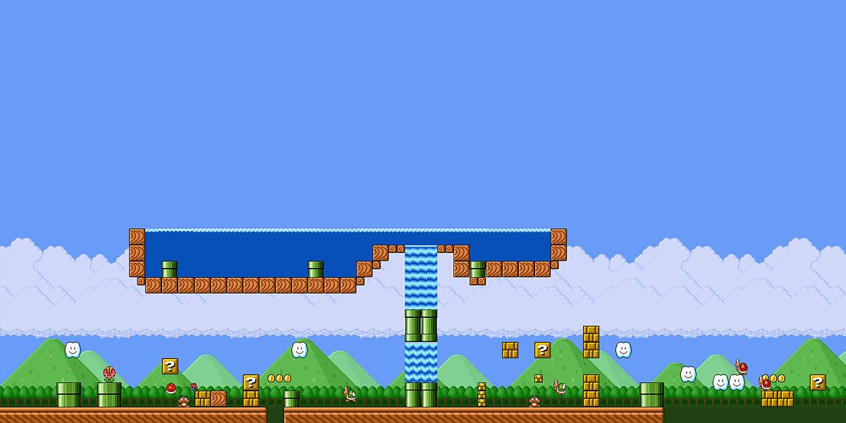 Super Mario Bros Cover Background Twitrcovers