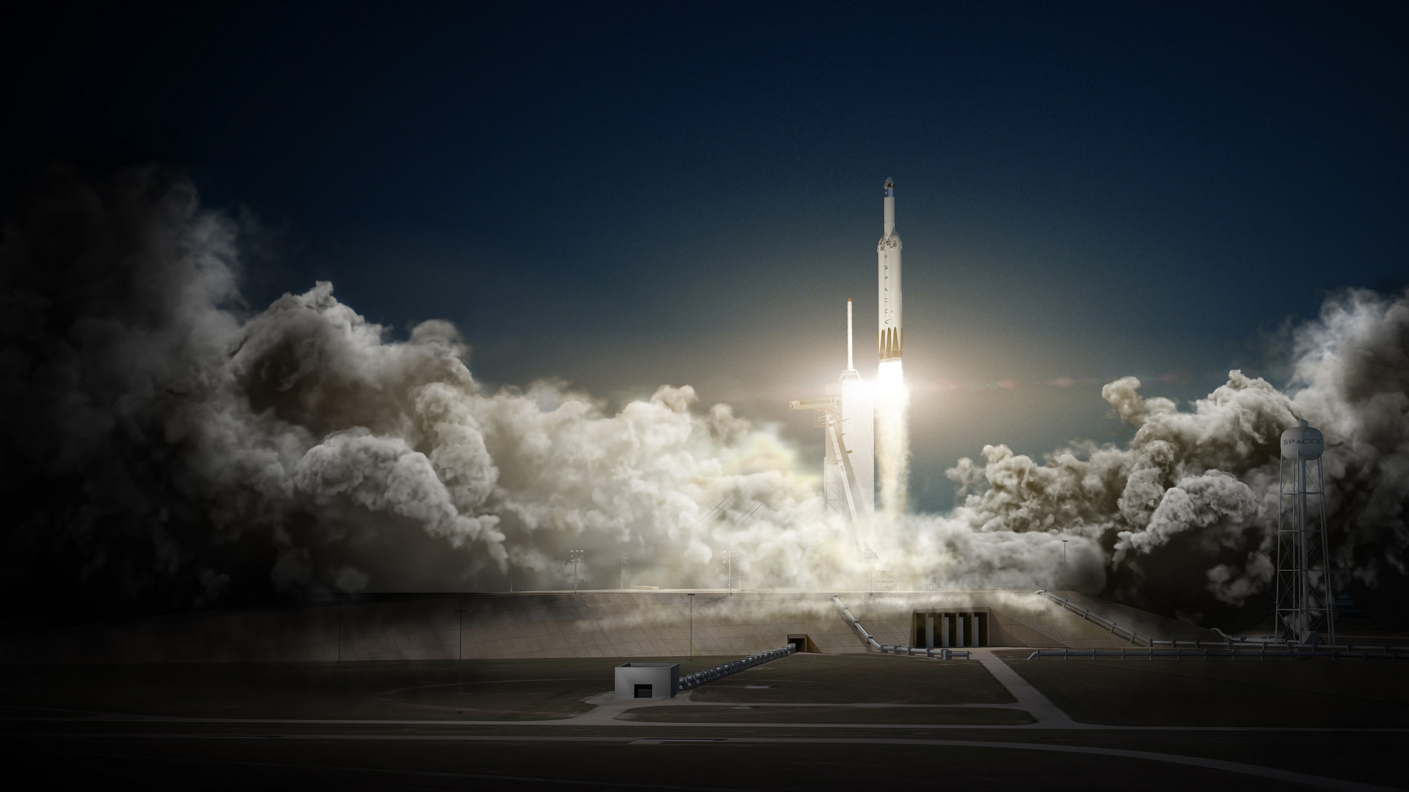 SpaceX Will Launch Its Falcon Heavy Rocket in December