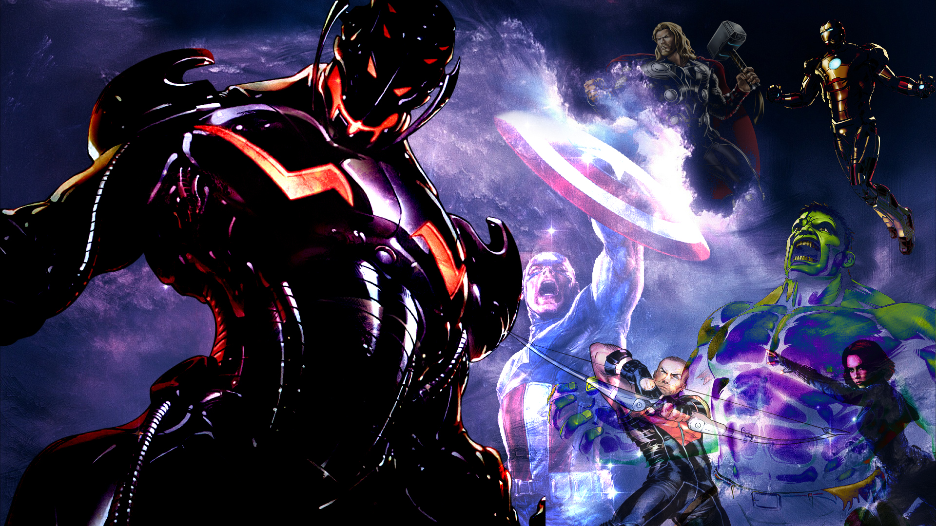 Free download Age Of Ultron Wallpaper by 19genocide87 [1920x1080