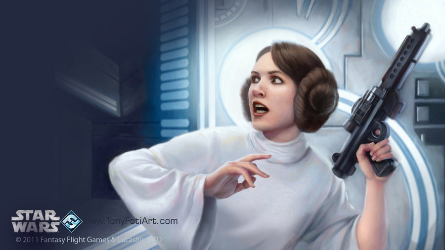 Princess Leia Ws Desktop By Anthonyfoti