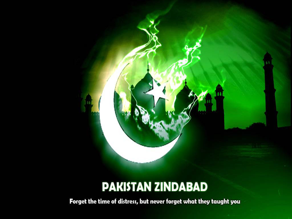 Happy Independence Day of Pakistan 14 August 2013 Wallpapers 1024x768