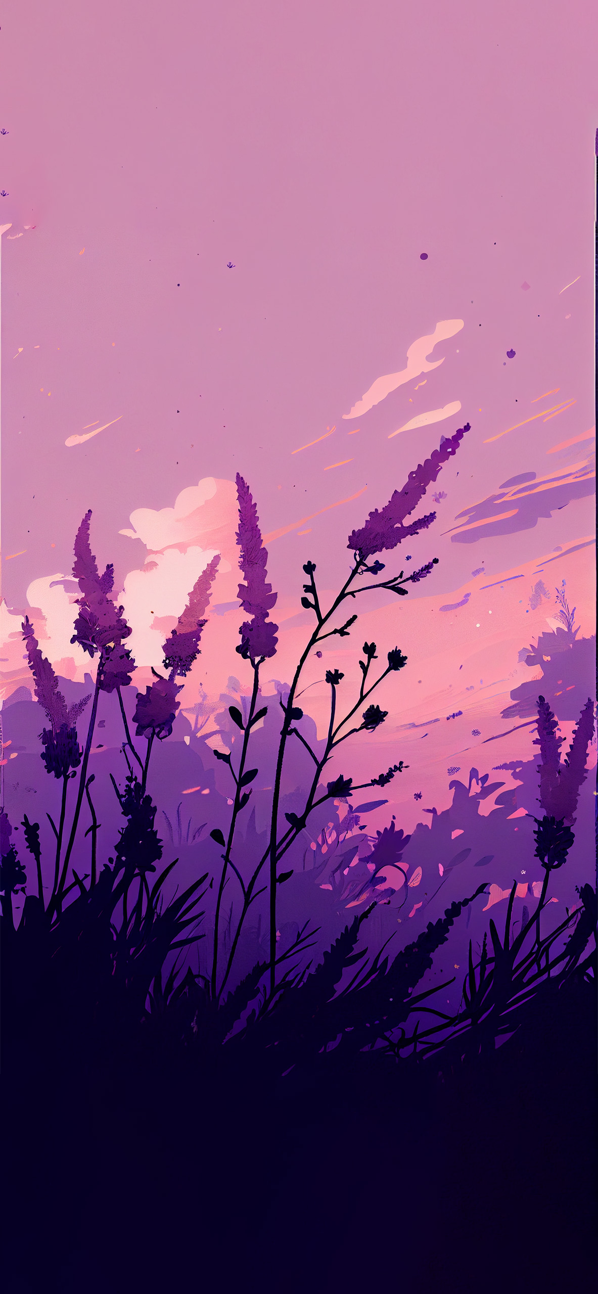 Lavender Aesthetic Wallpaper