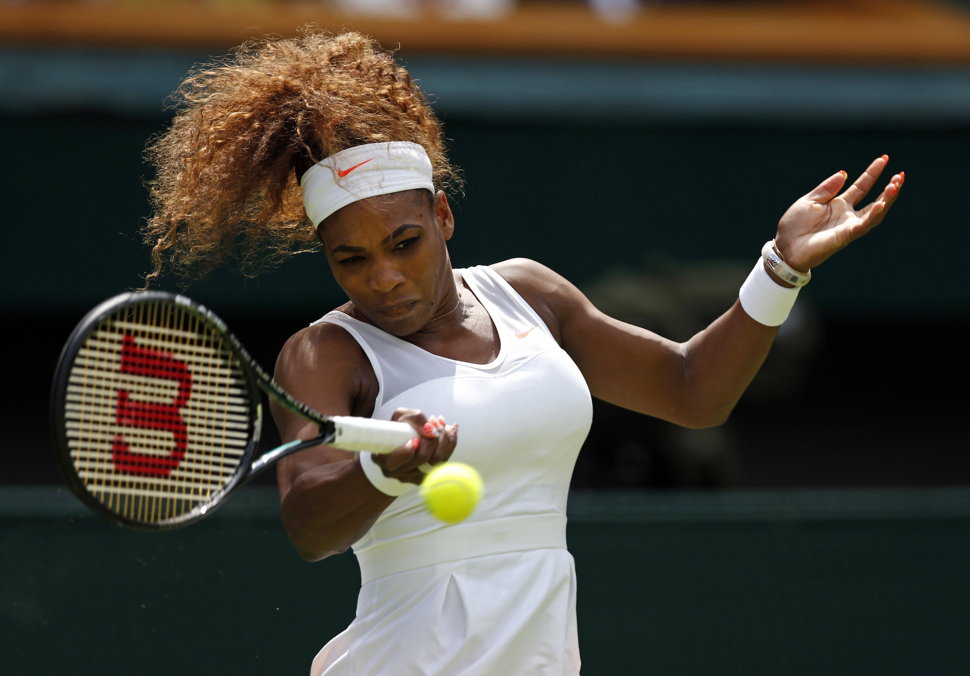 Serena Williams Cruises To 2nd Round At Wimbledon