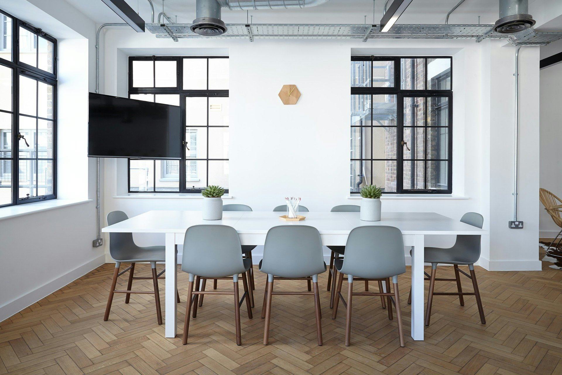 Inside Office Zoom Background Wallpaper