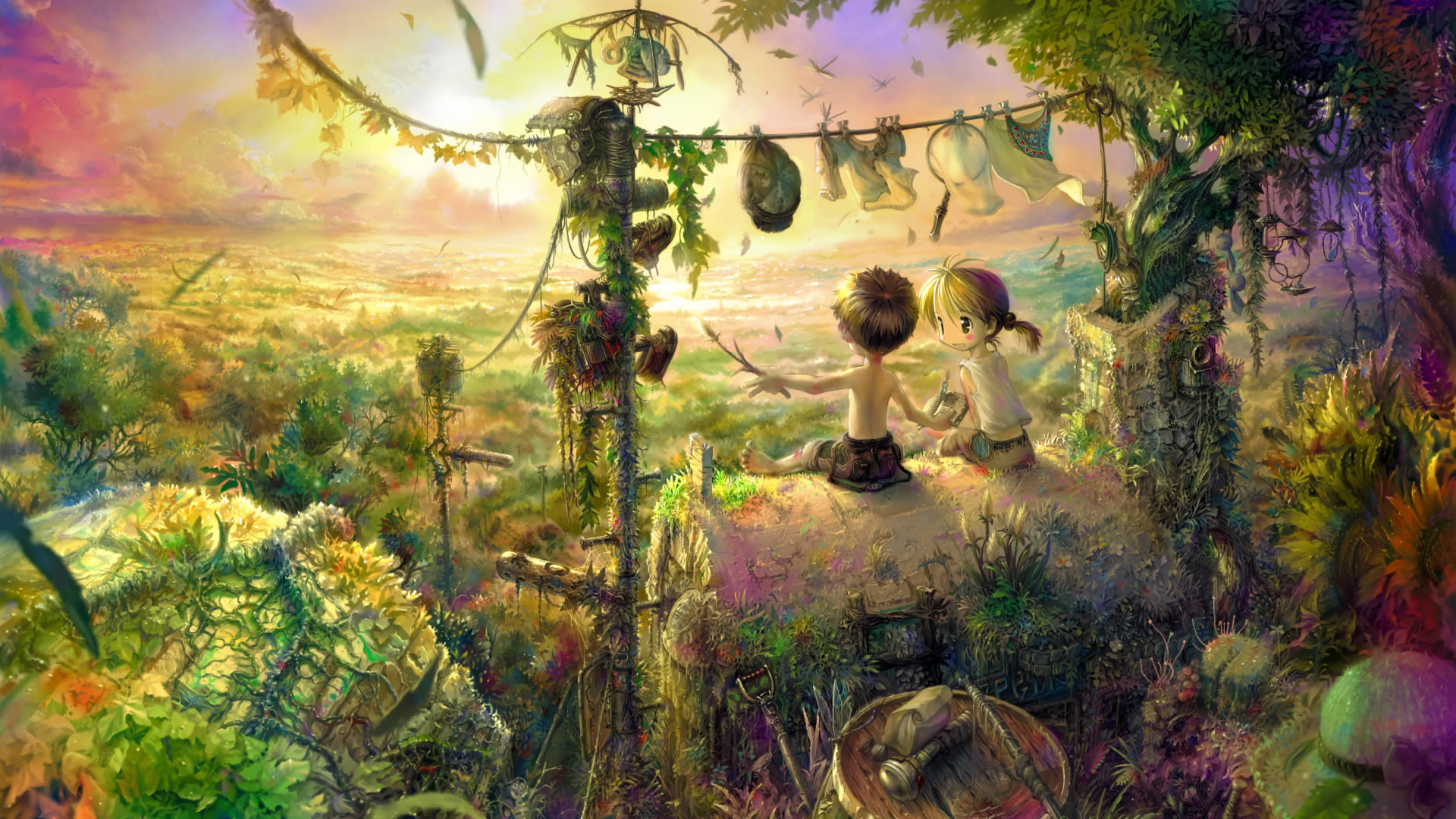 Wallpaper Of The Week Anime Fantasycoolvibe Digital Art