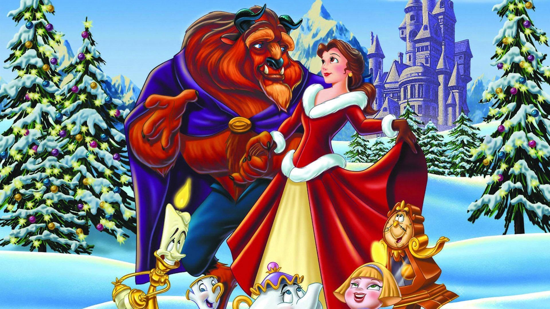 Download Merry Christmas with Disneys Beauty and the Beast