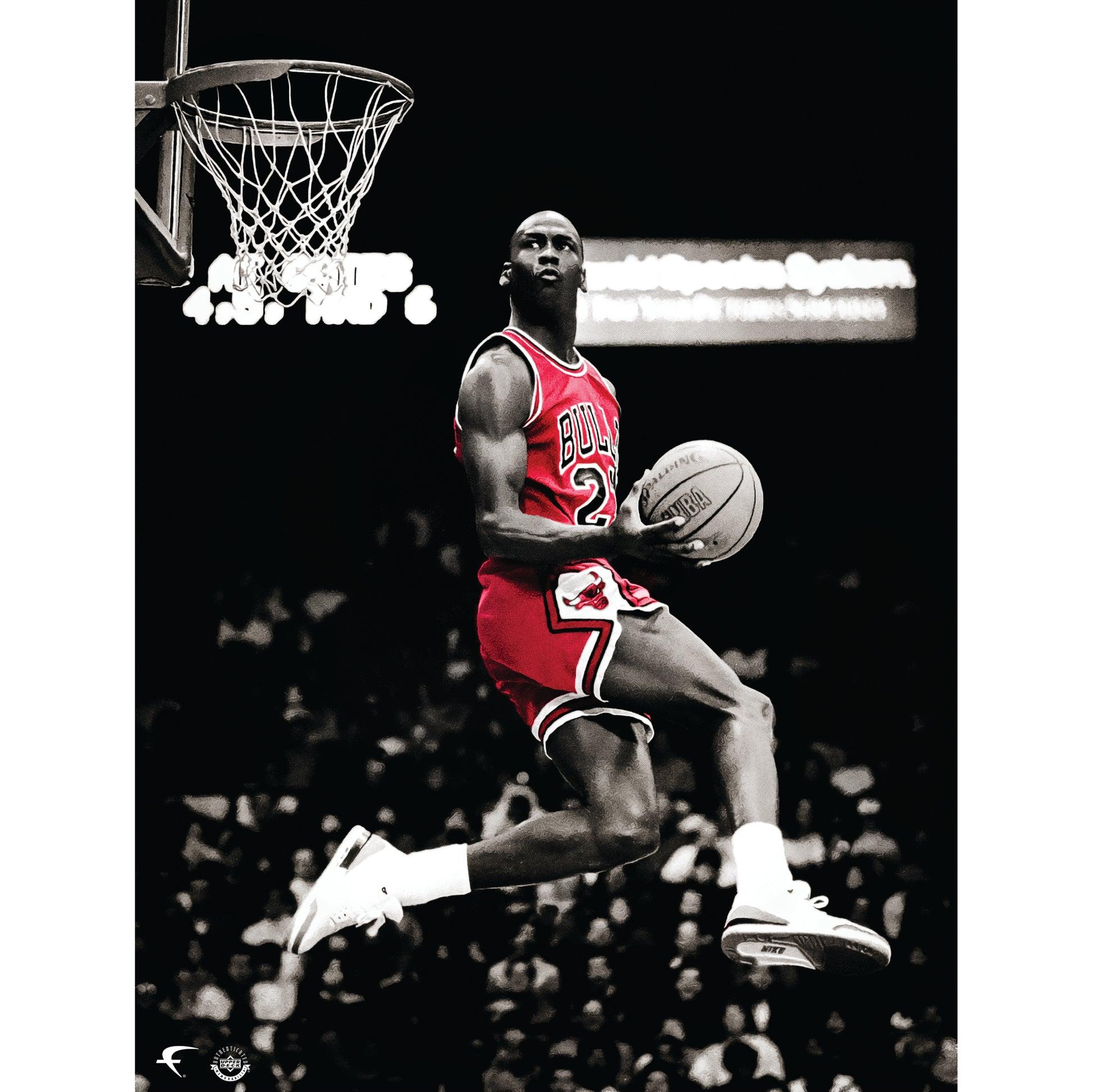 Chicago Bulls Michael Jordan Air Poster Officially Licensed Nba