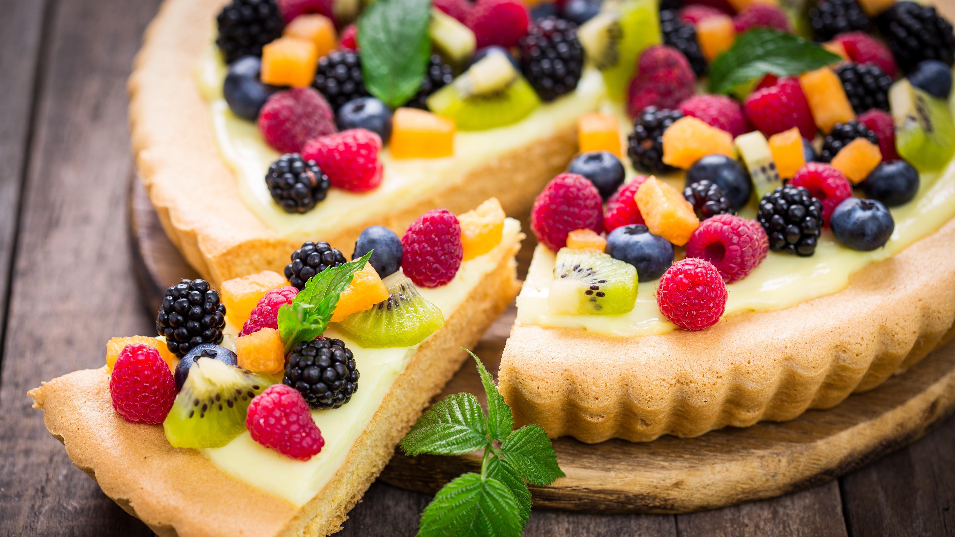 Fresh Fruit Tart Wallpaper