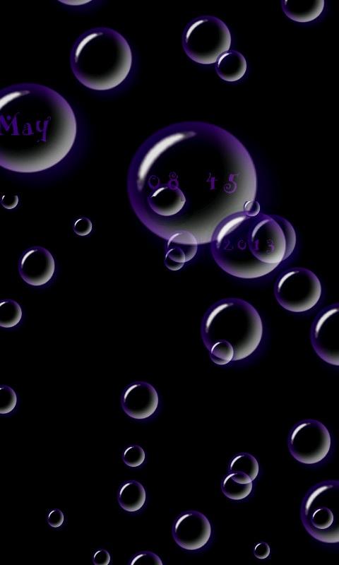 Live Wallpaper For Android Magic Bubbles