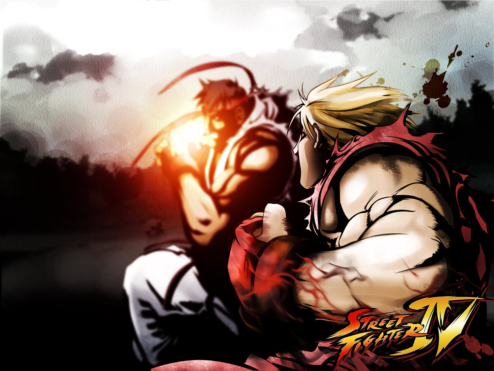 Street Fighter Logo HD Wallpaper Game