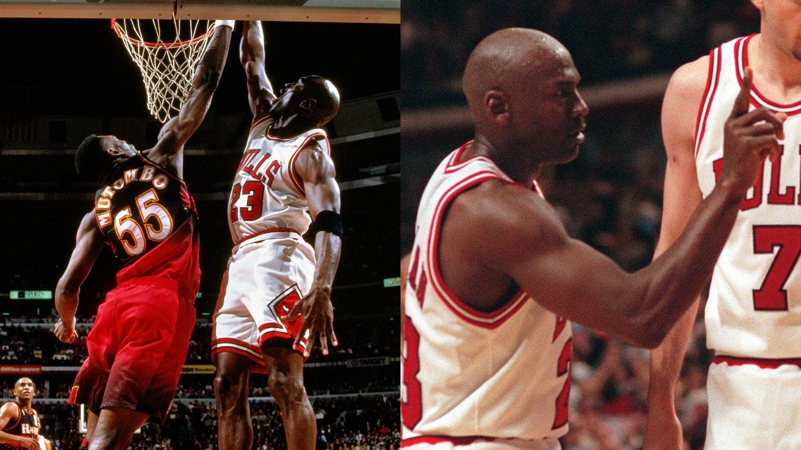 Years Ago Today Michael Jordan Dunked Over Dikembe Mutombo And