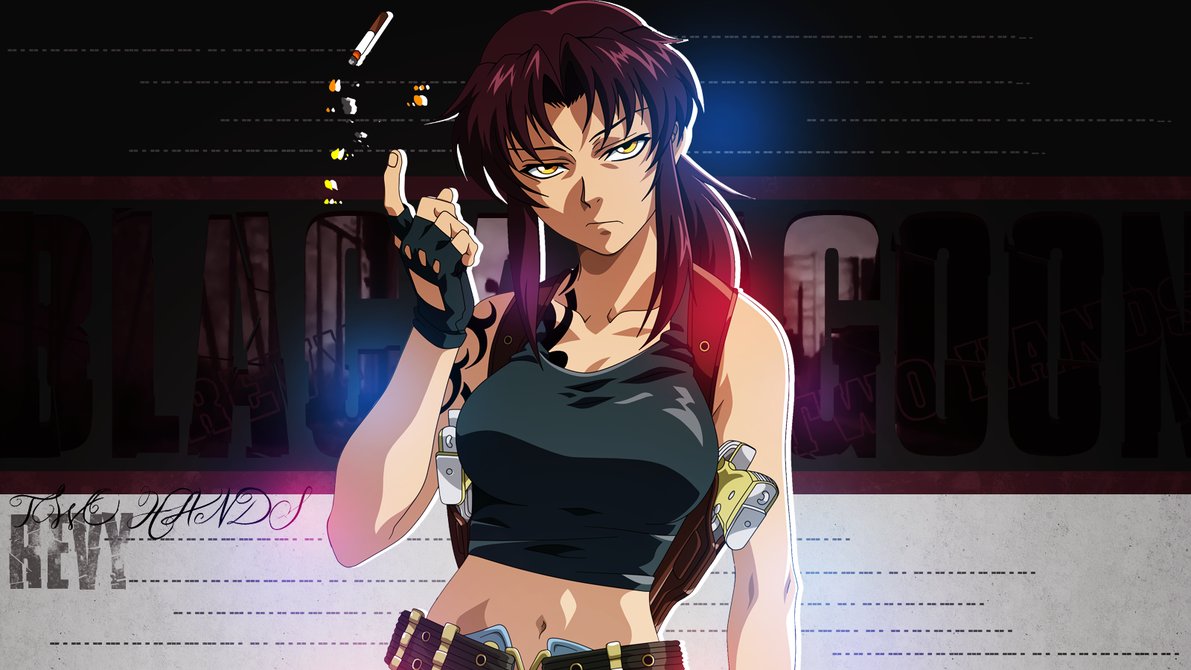 Deviantart More Like Revy Two Hands Black Lagoon Render By