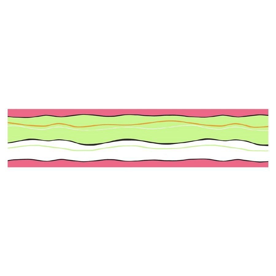 Free download Dtails RED HOT 16 Wall Border Wallpops Stripe Wallpaper