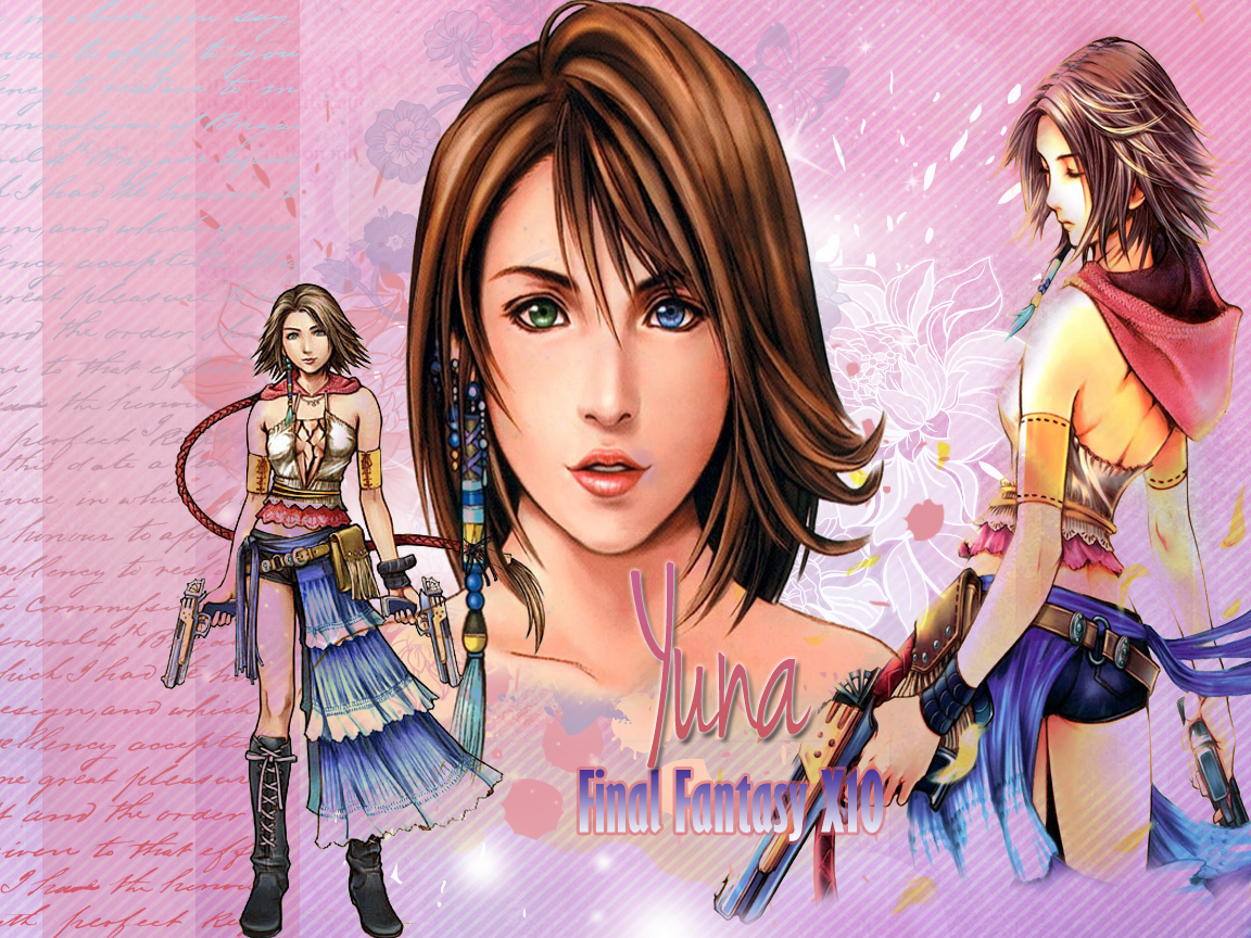 Pin Yuna Final Fantasy Wallpaper