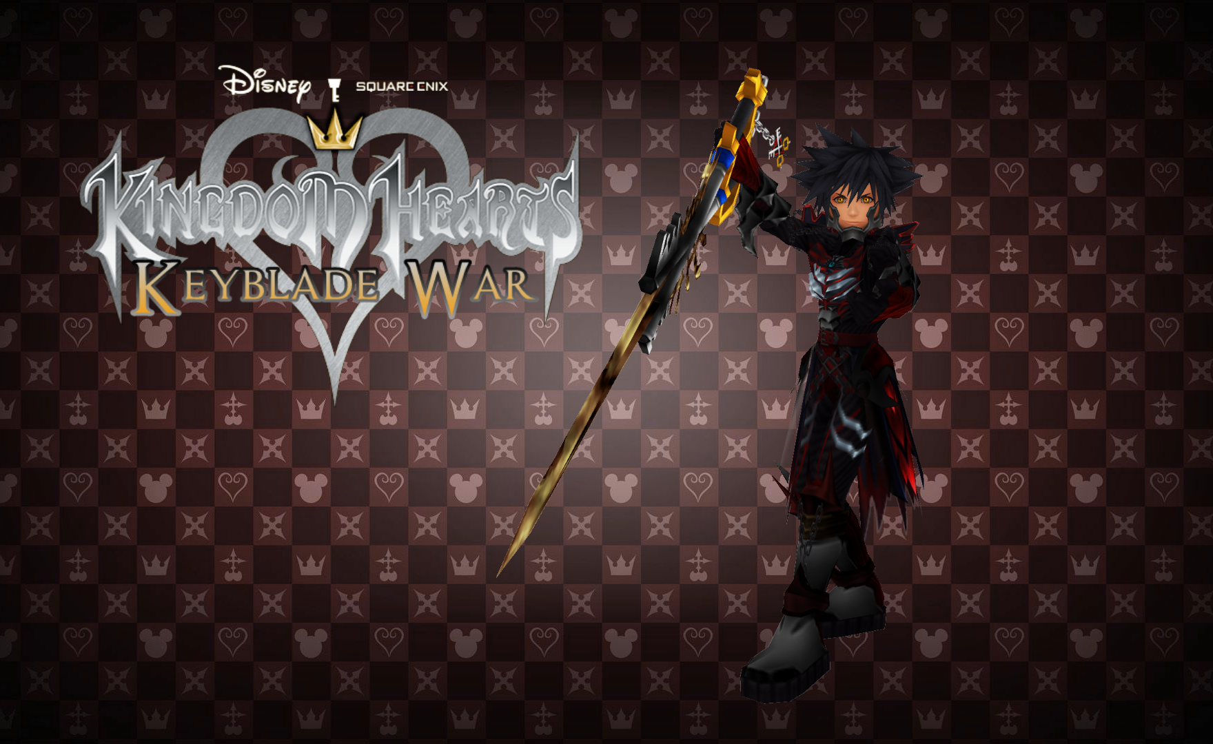 Kingdom Hearts Keyblade War Custom Wallpaper By