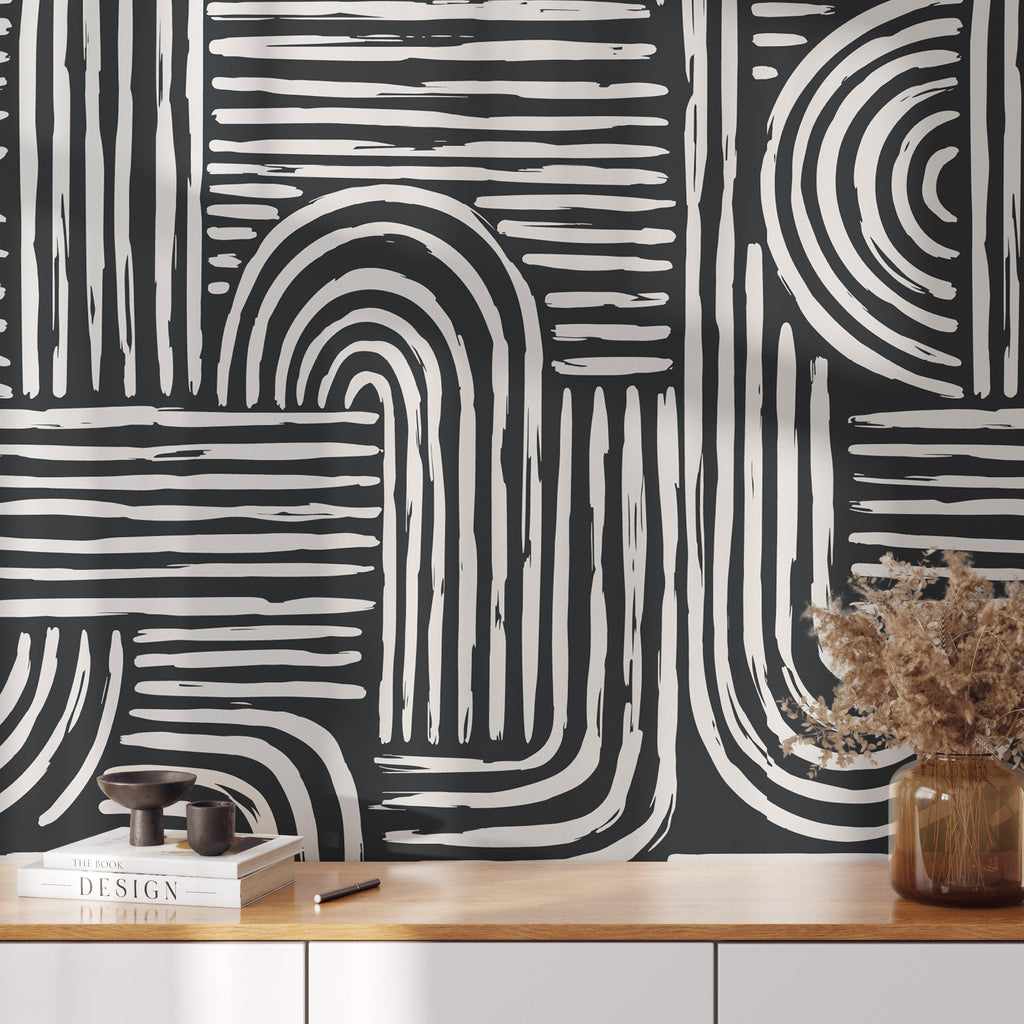 Removablewallpaper Abstractwallpaper Peelandstickbrushstrokewallpaper 1024x Wallpaper