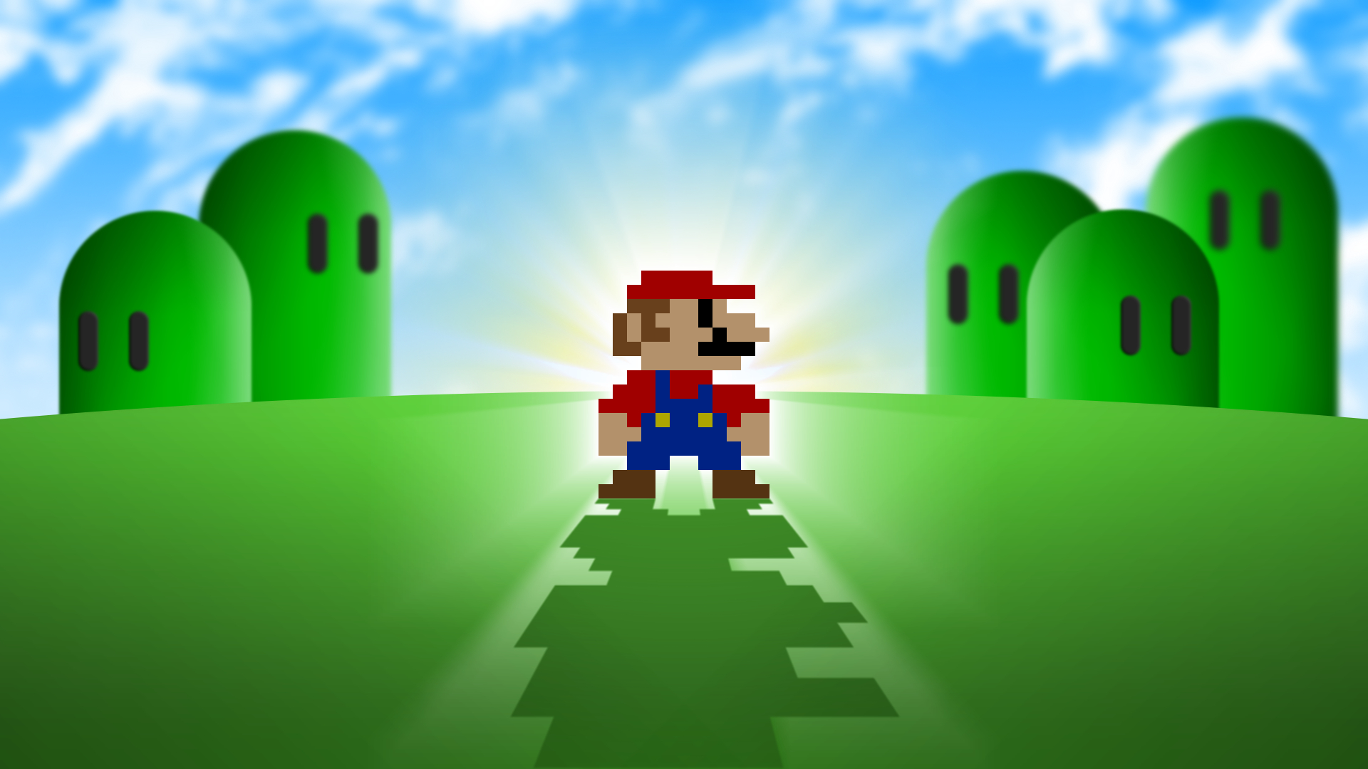 Mario HD Wallpaper By Fidumppi Fan Art Games