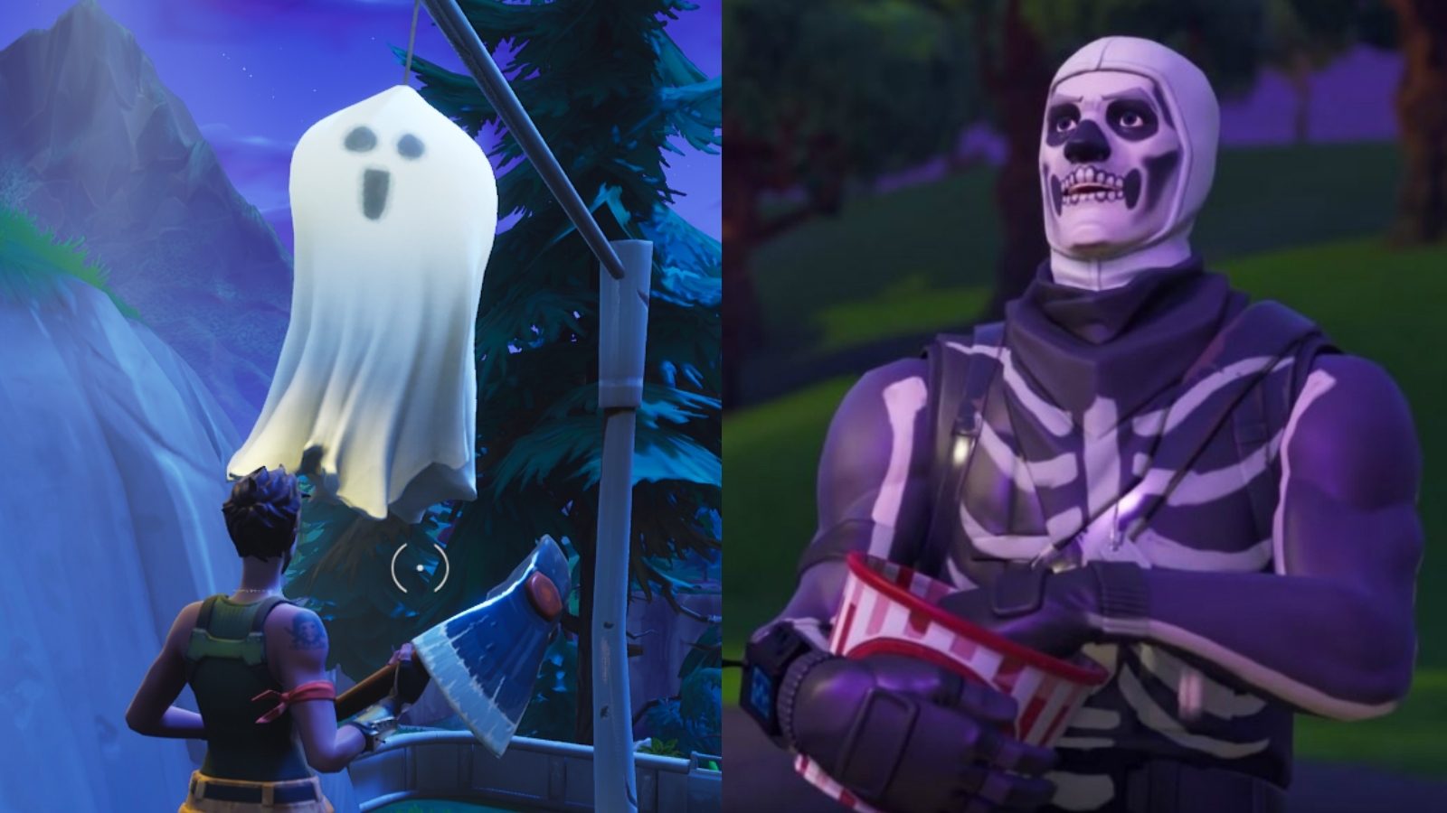 Fortnite Map Is Getting A Halloween Makeover Could Skull Trooper