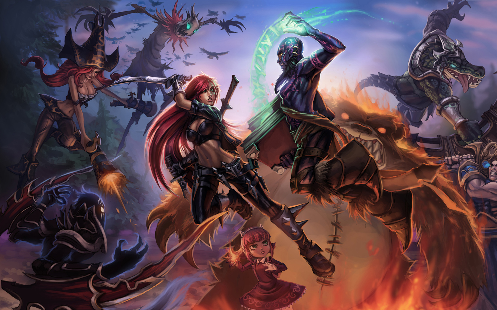 Battle League Of Legends Wallpaper