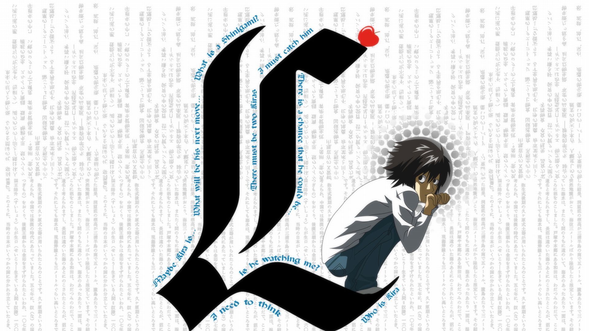 Wallpaper Aus Dem Anime Death Note 3d F R