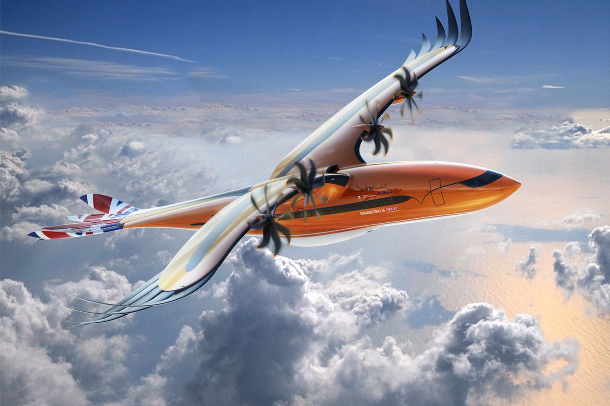 Airbus New Bird Plane Hybrid Is Both Fascinating And Unsettling
