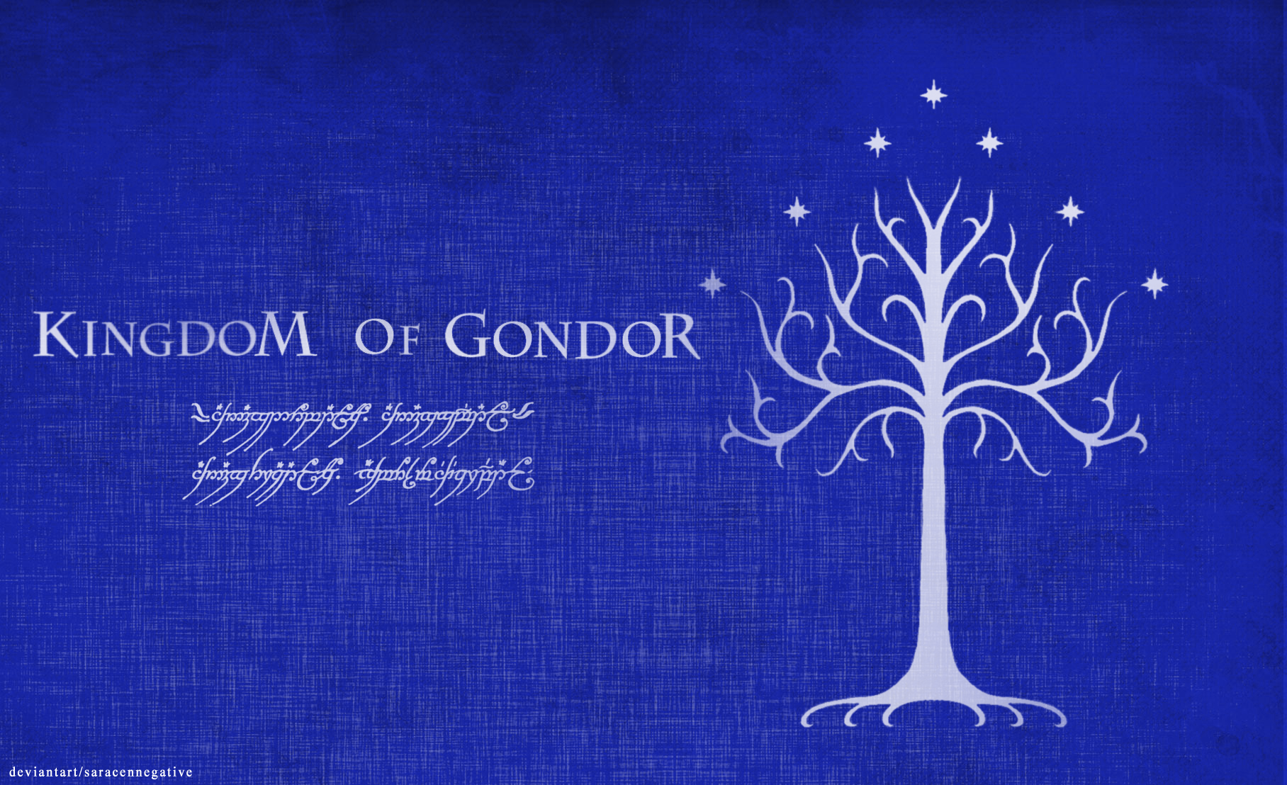 Kingdom Of Gondor Special Edition By Saracennegative On