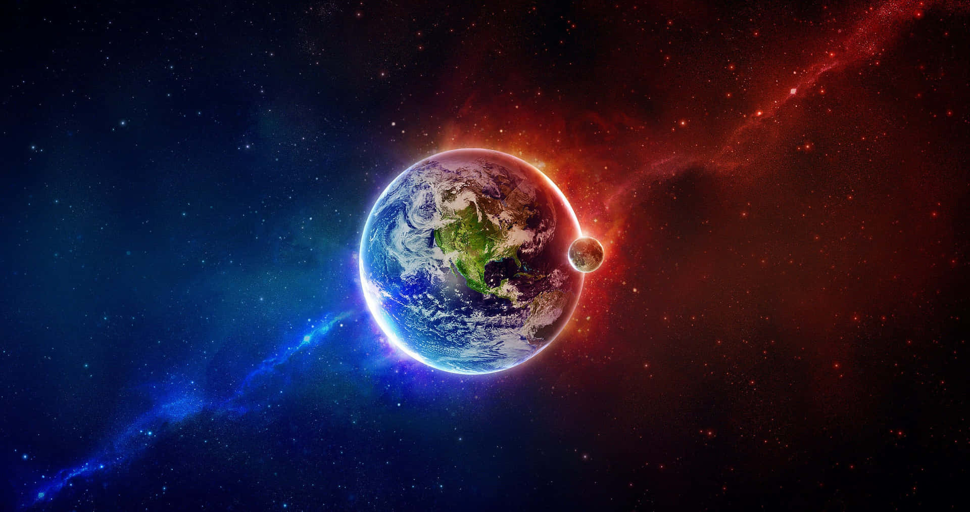 Galaxy Planet Wallpaper