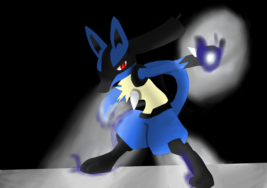 Pokemon Request 4 Lucario by Bloodfire09 on